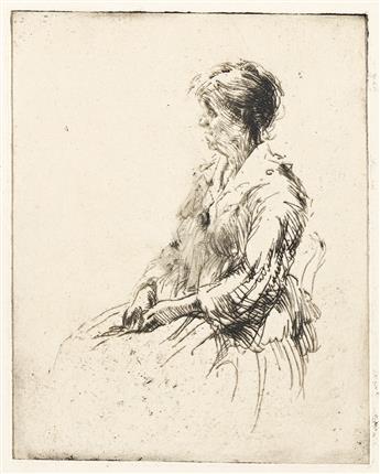 Lowengrund, Margaret (1902-1957) Three Etchings.